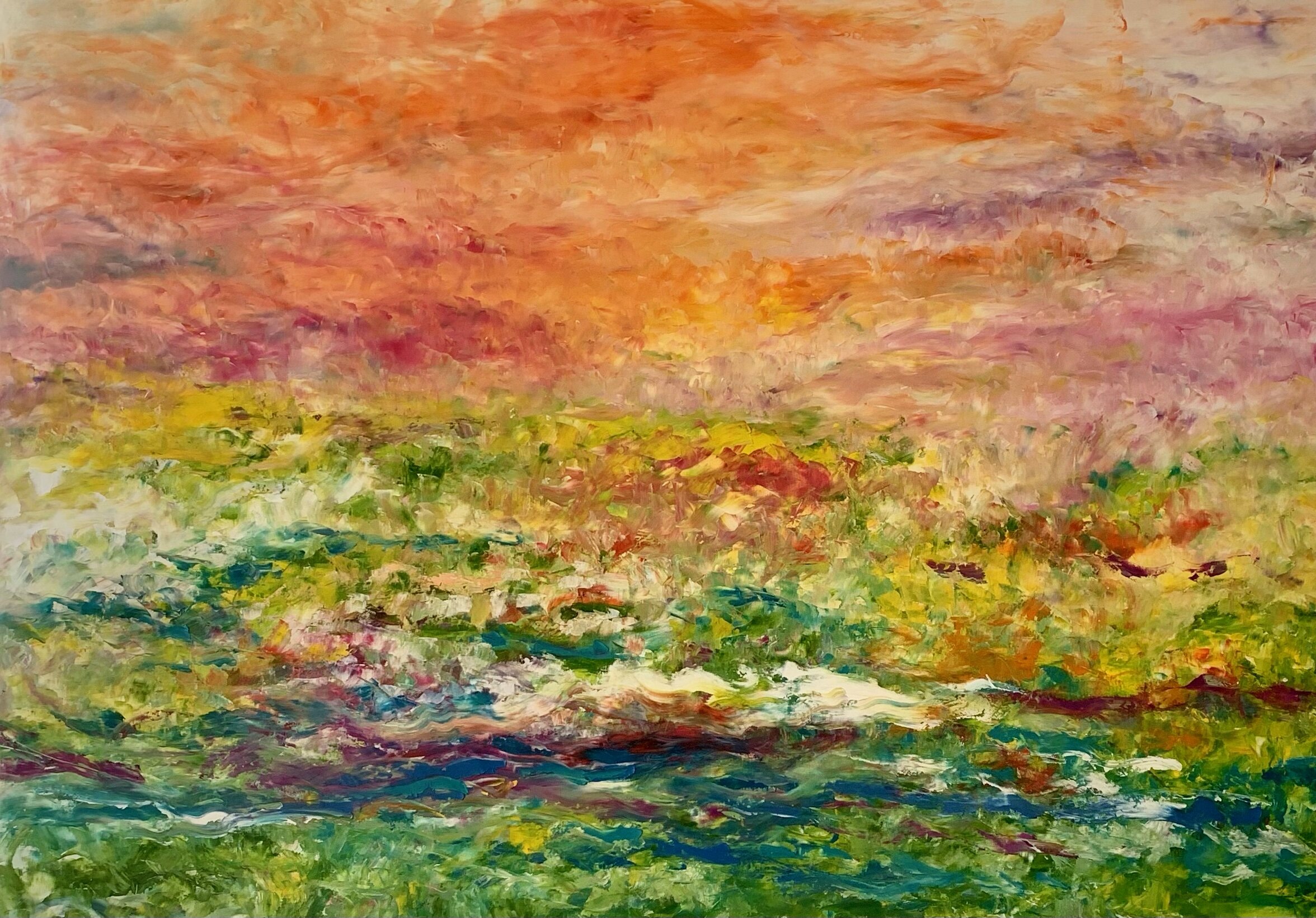 Sold "Sunrise Over the Left Bank" 40x60