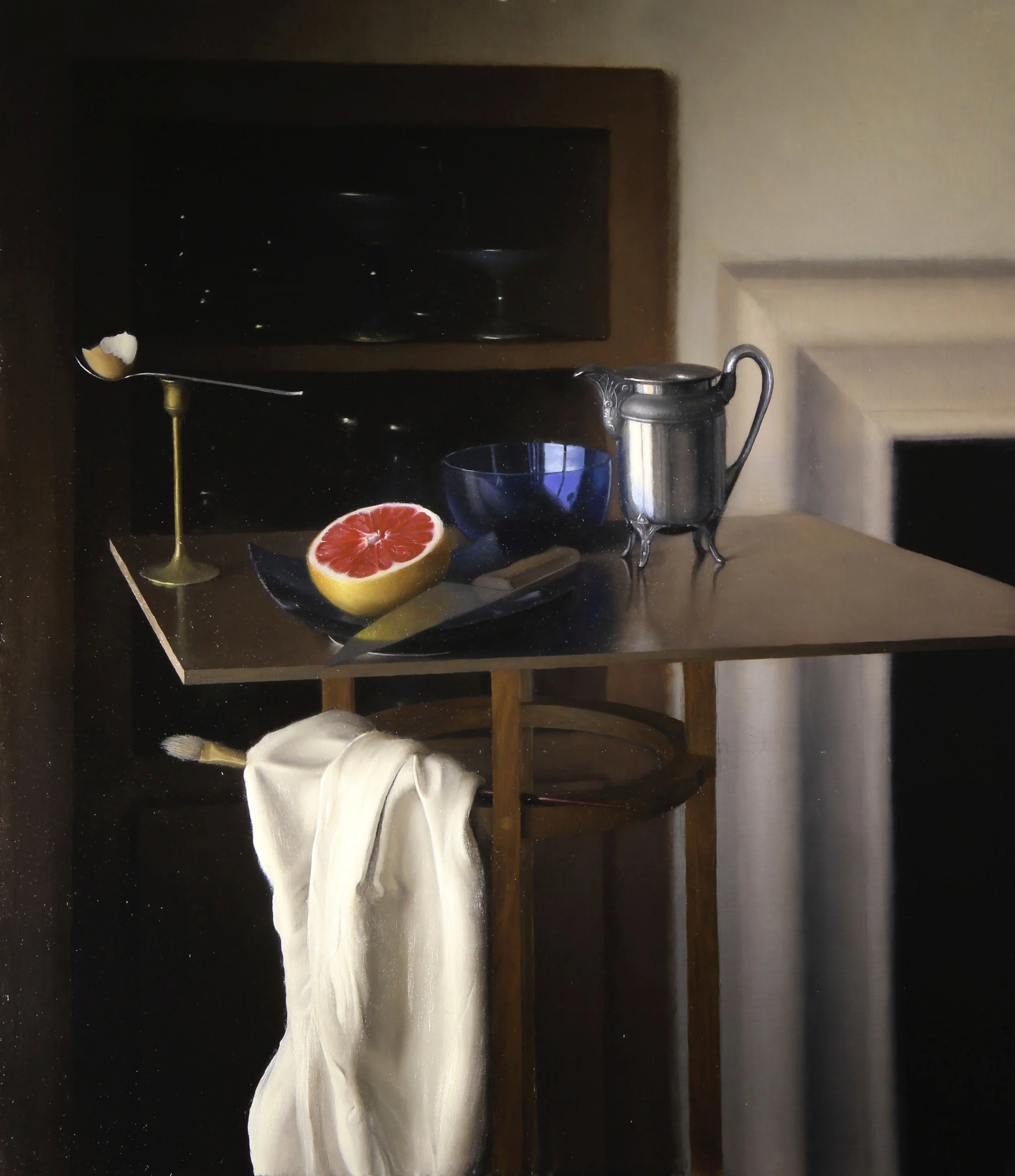 “The Grapefruit” 26x30, Oil on Panel $3700