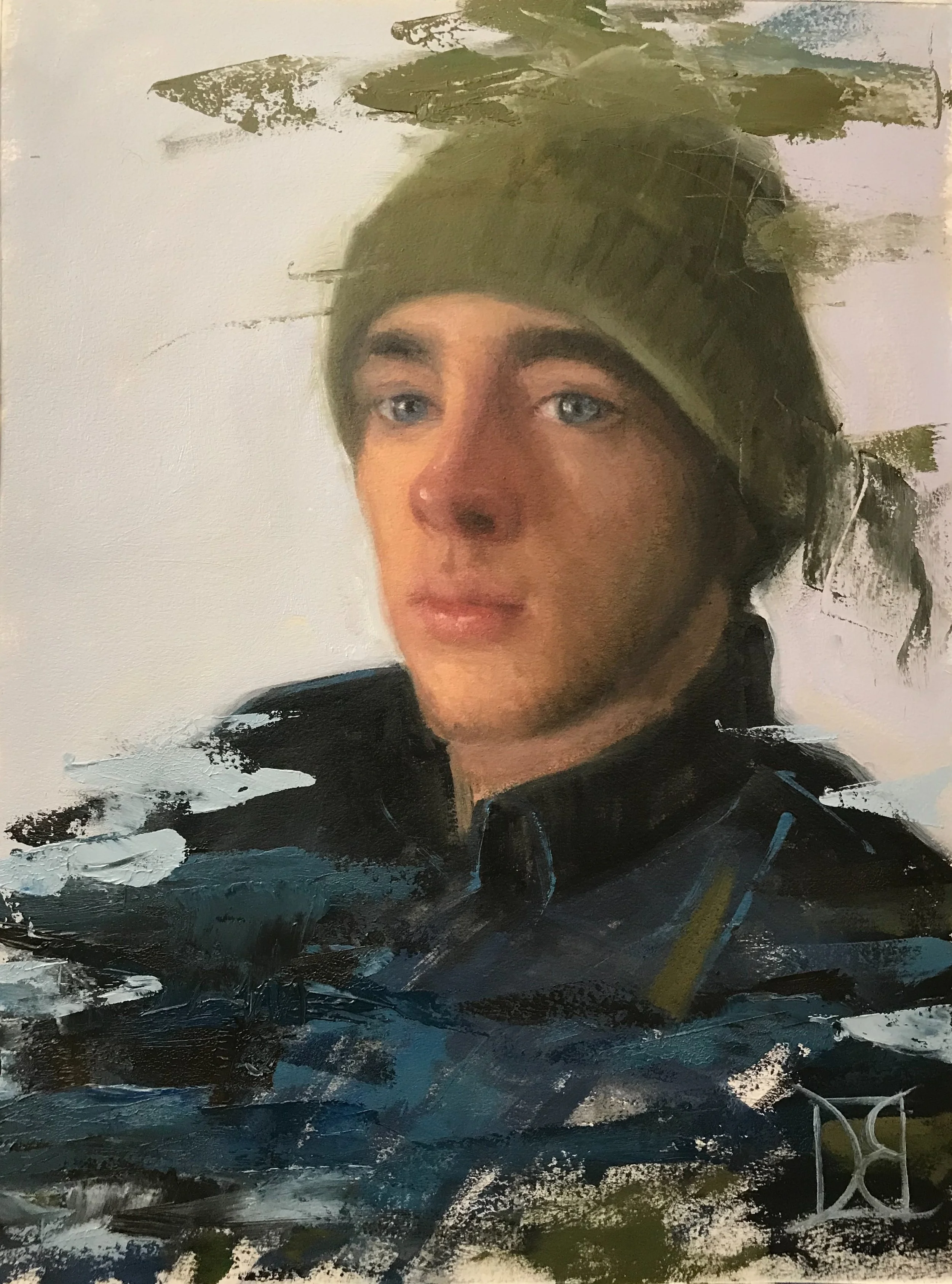 “David” 12x16 Oil on Arches Oil Paper $500