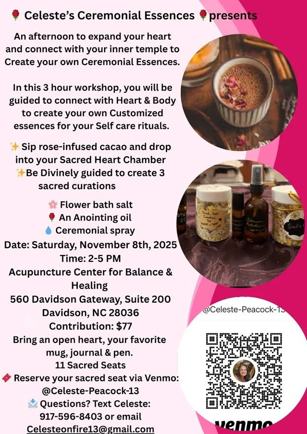 Create Your Own Ceremonial Essences with Celeste