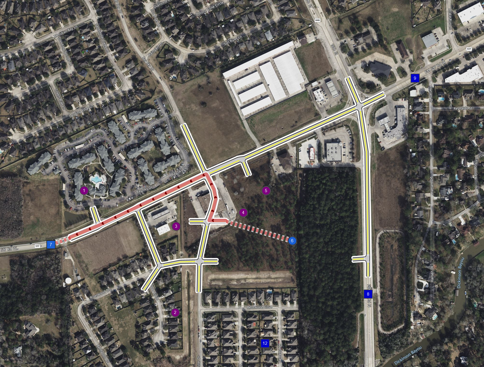 Bay Sky Drive Traffic Impact Analysis, Signal Warrants and Operations Analysis