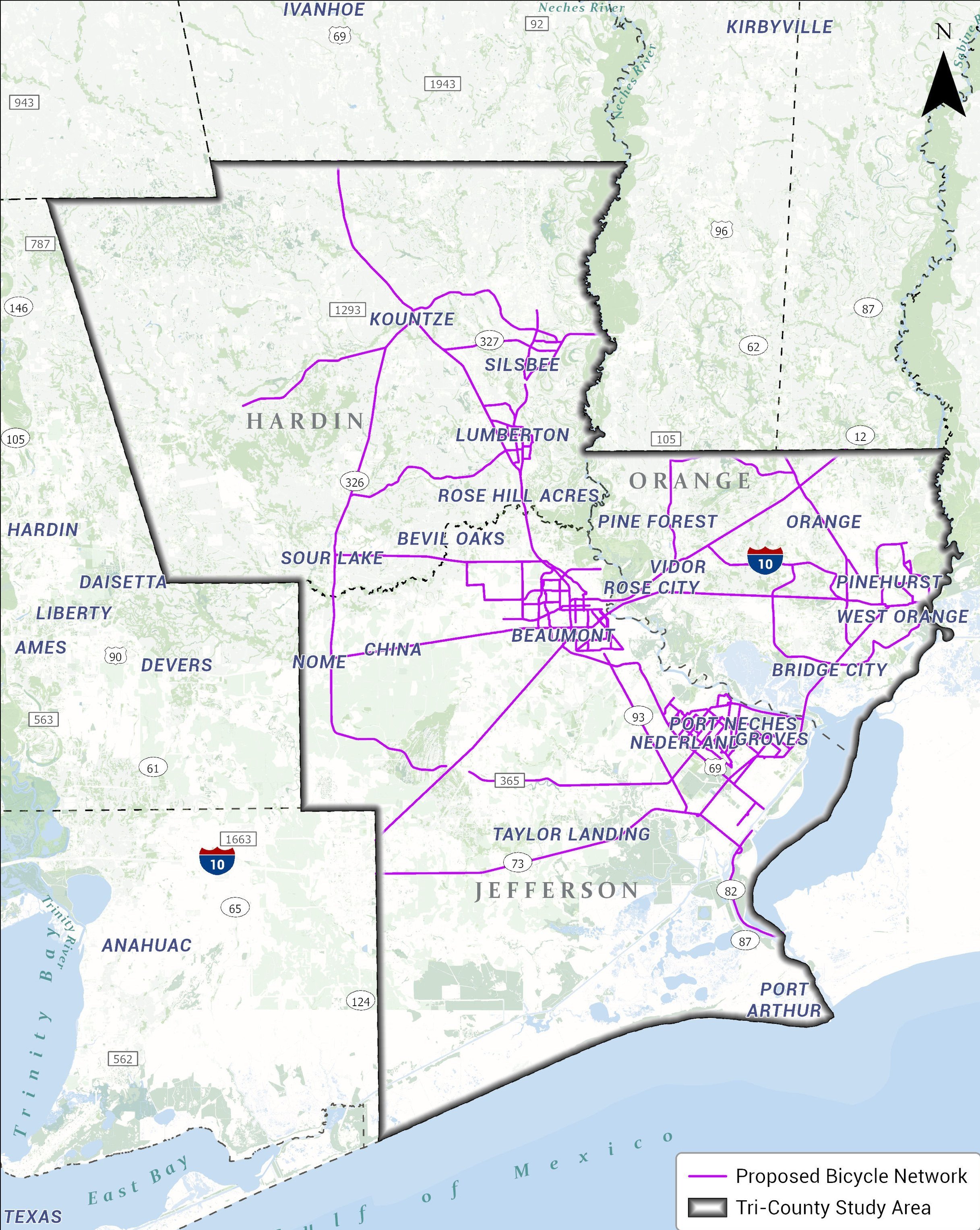 Southeast Texas Regional Hike and Bike Plan