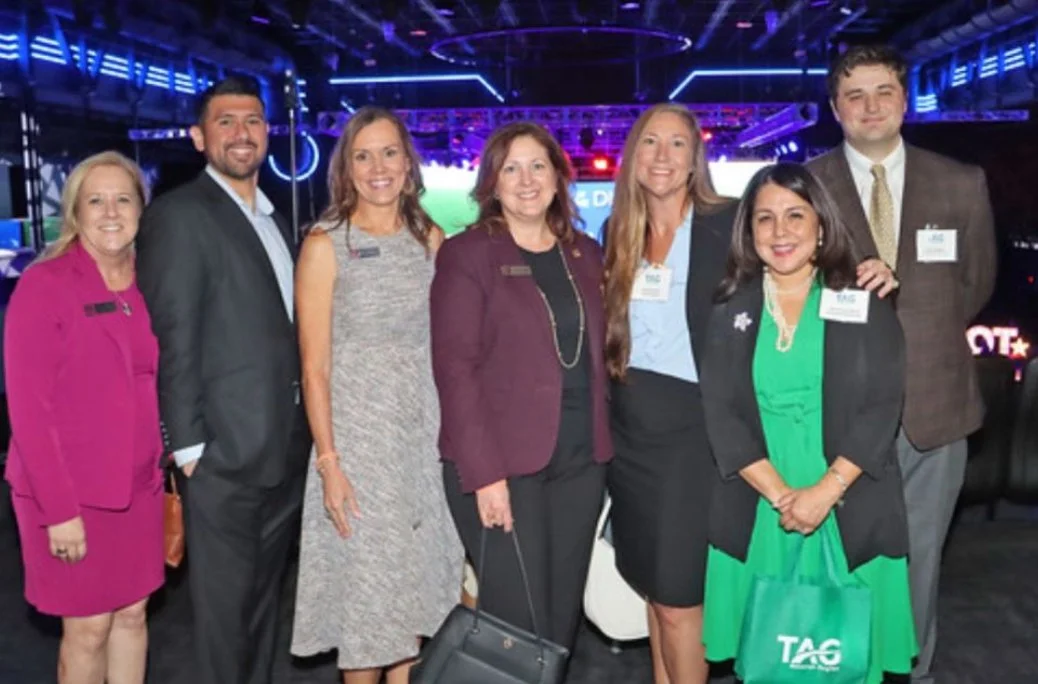 Samuel participates in various TAG Houston events