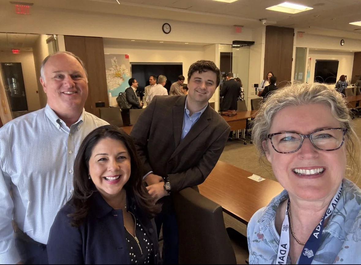 Samuel participates in various TAG Houston events