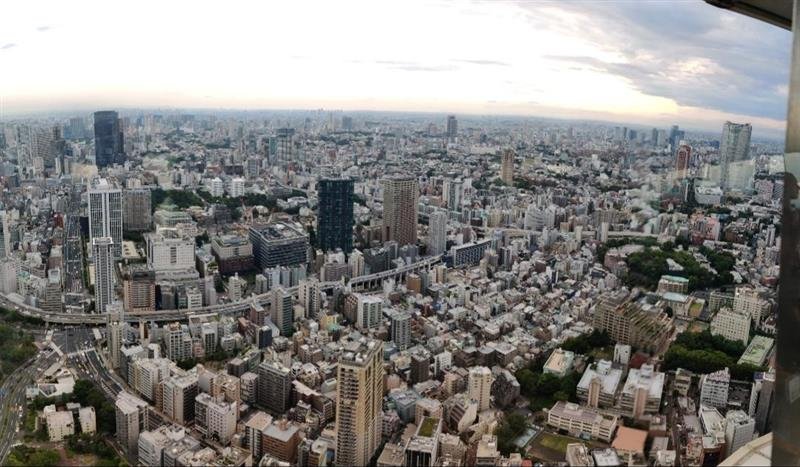 Tokyo as viewed from Tokyo Skytree