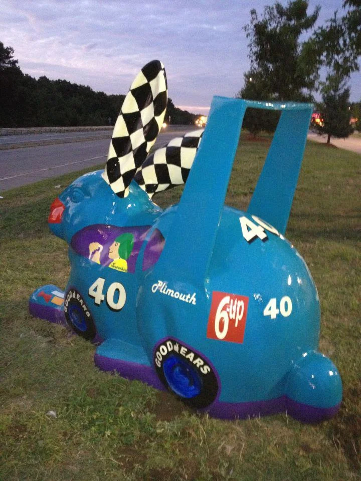 The Pete Hamilton Race Car Rabbit