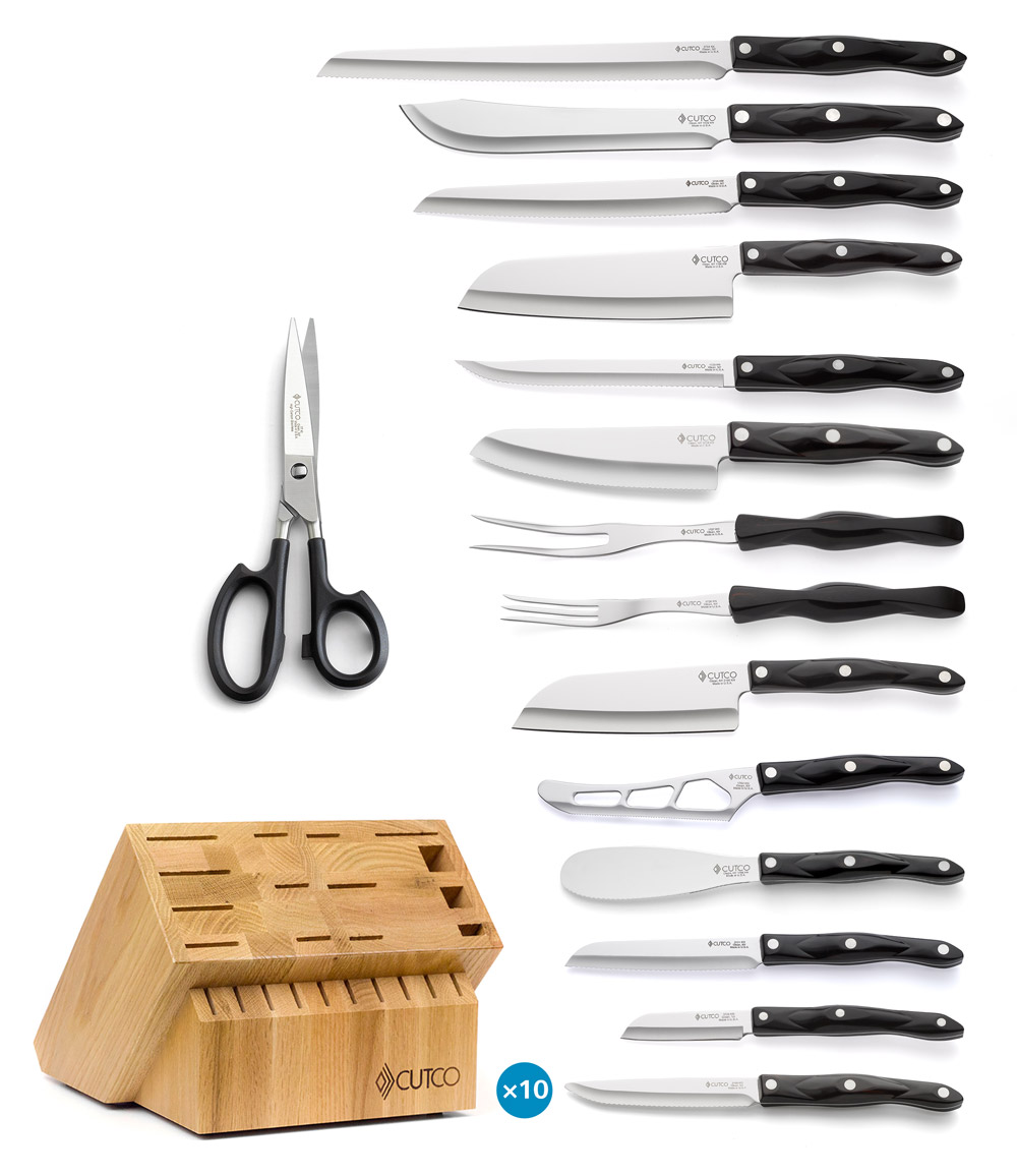 Signature Set with Steak Knives with Block