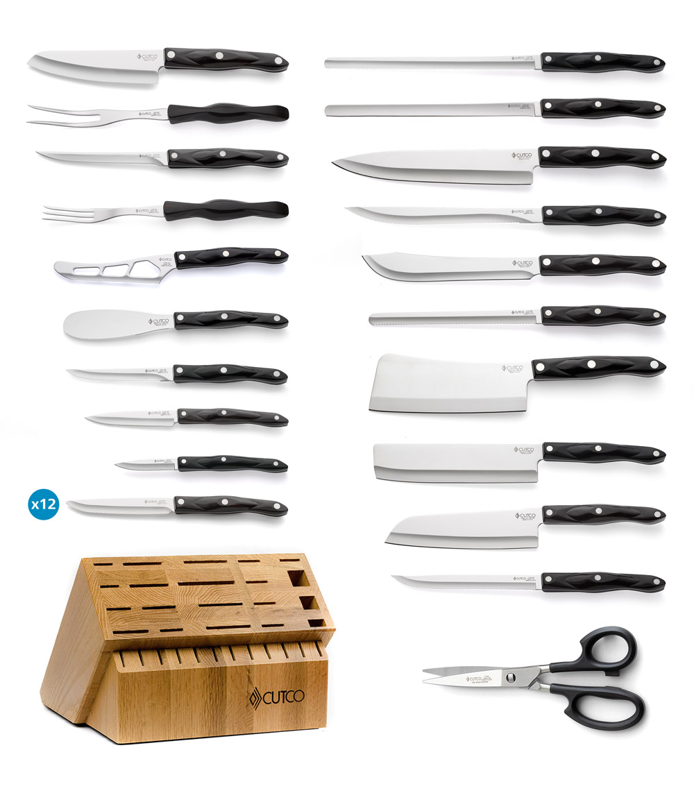 Cutco, Kitchen, Ultimate Cutco Knife Set W Block