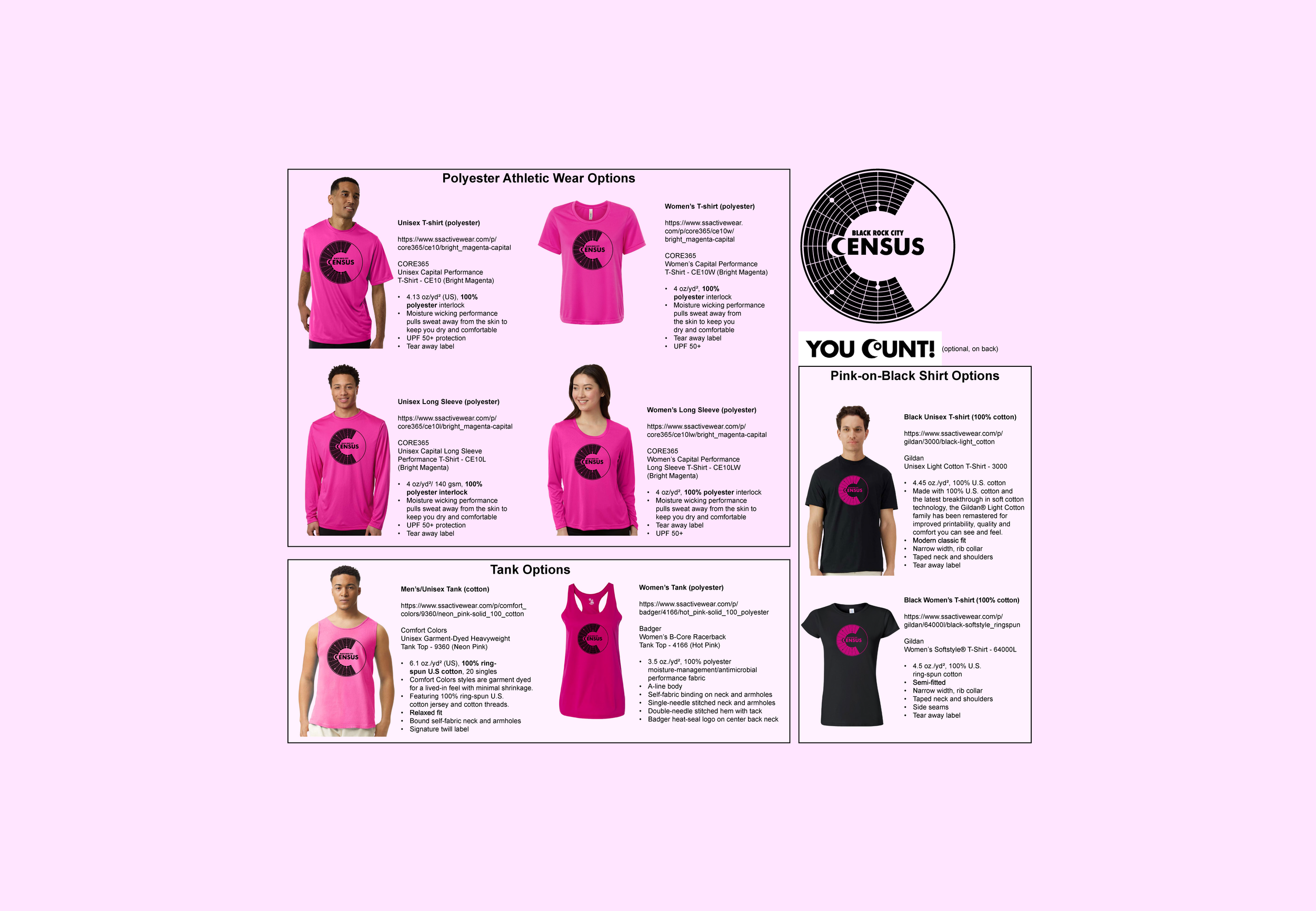 )'( Census Shirts and Tanks - Playa 2026 )'(