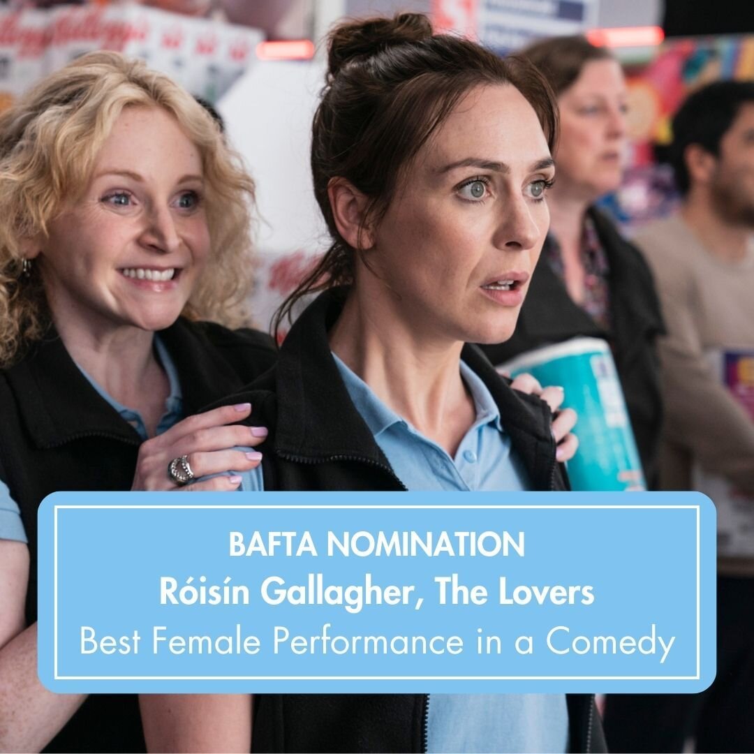 👏Huge Congratulations to @roisingni who has been nominated for a @bafta for Best Female Performance in a Comedy, for her fantastic performance as Janet in #thelovers!

Photograph: David Reiss