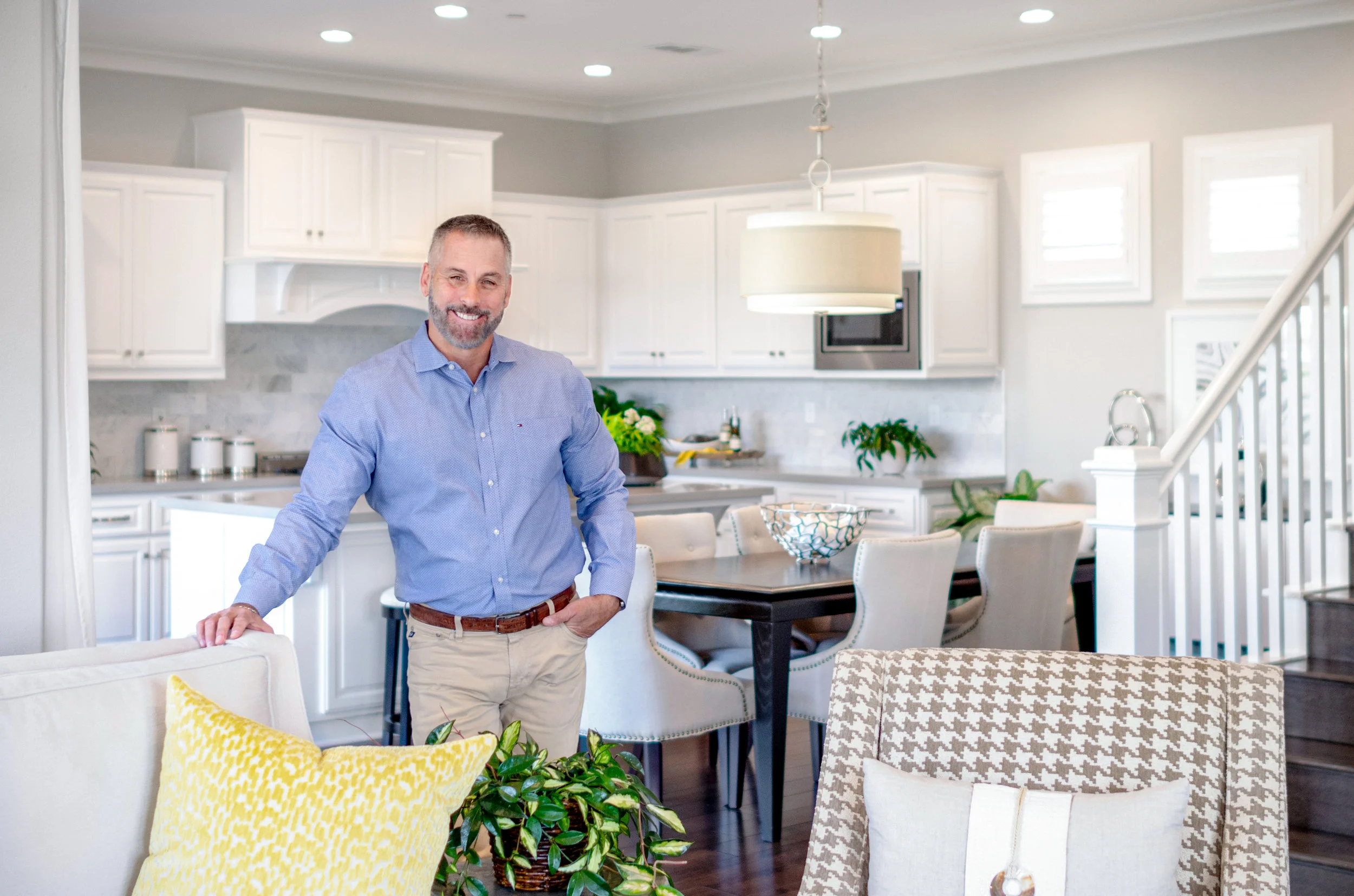 David is a real estate agent.