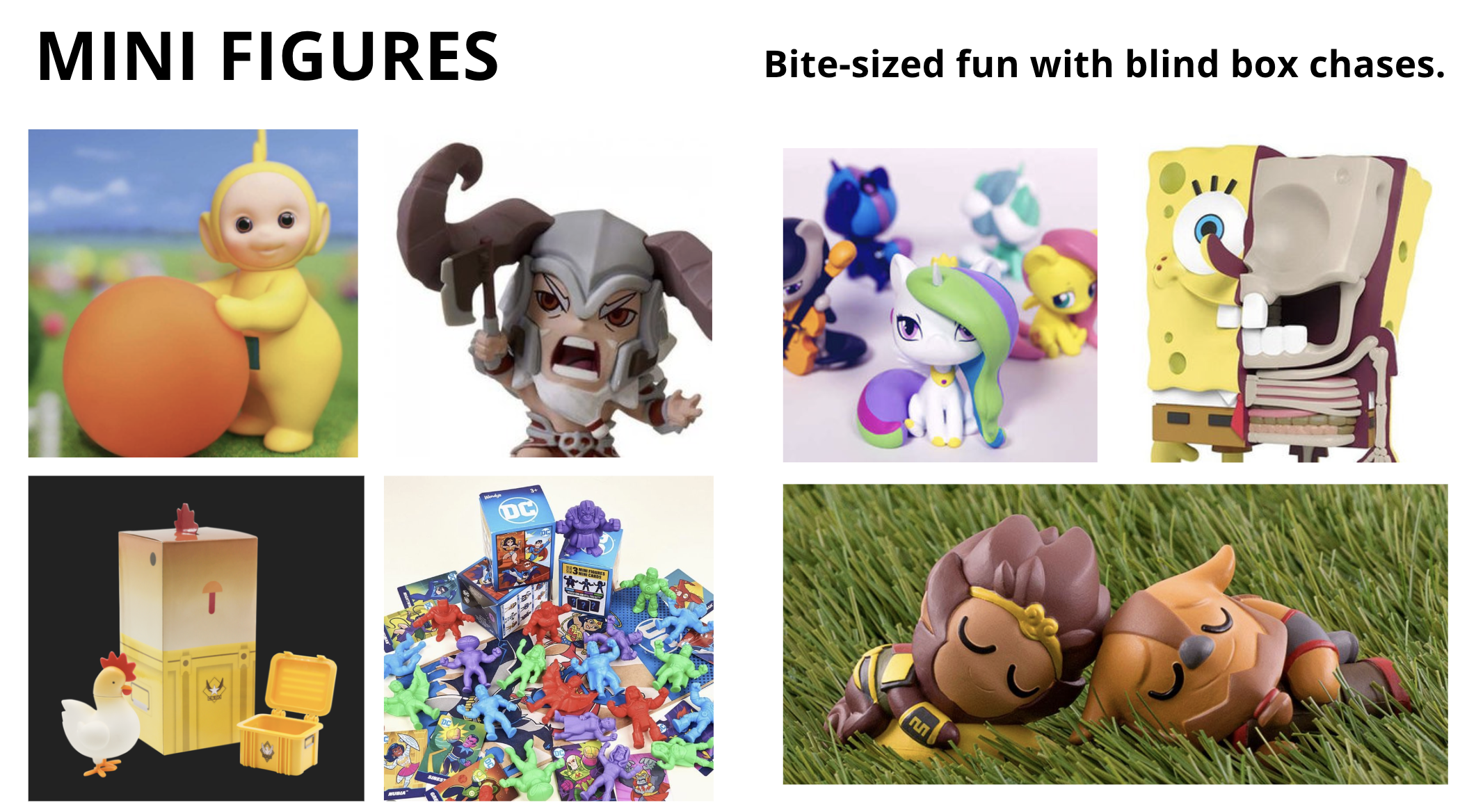 Mini Figures and Blind Boxed Mystery Figures Designed and Produced by Bigshot Toyworks