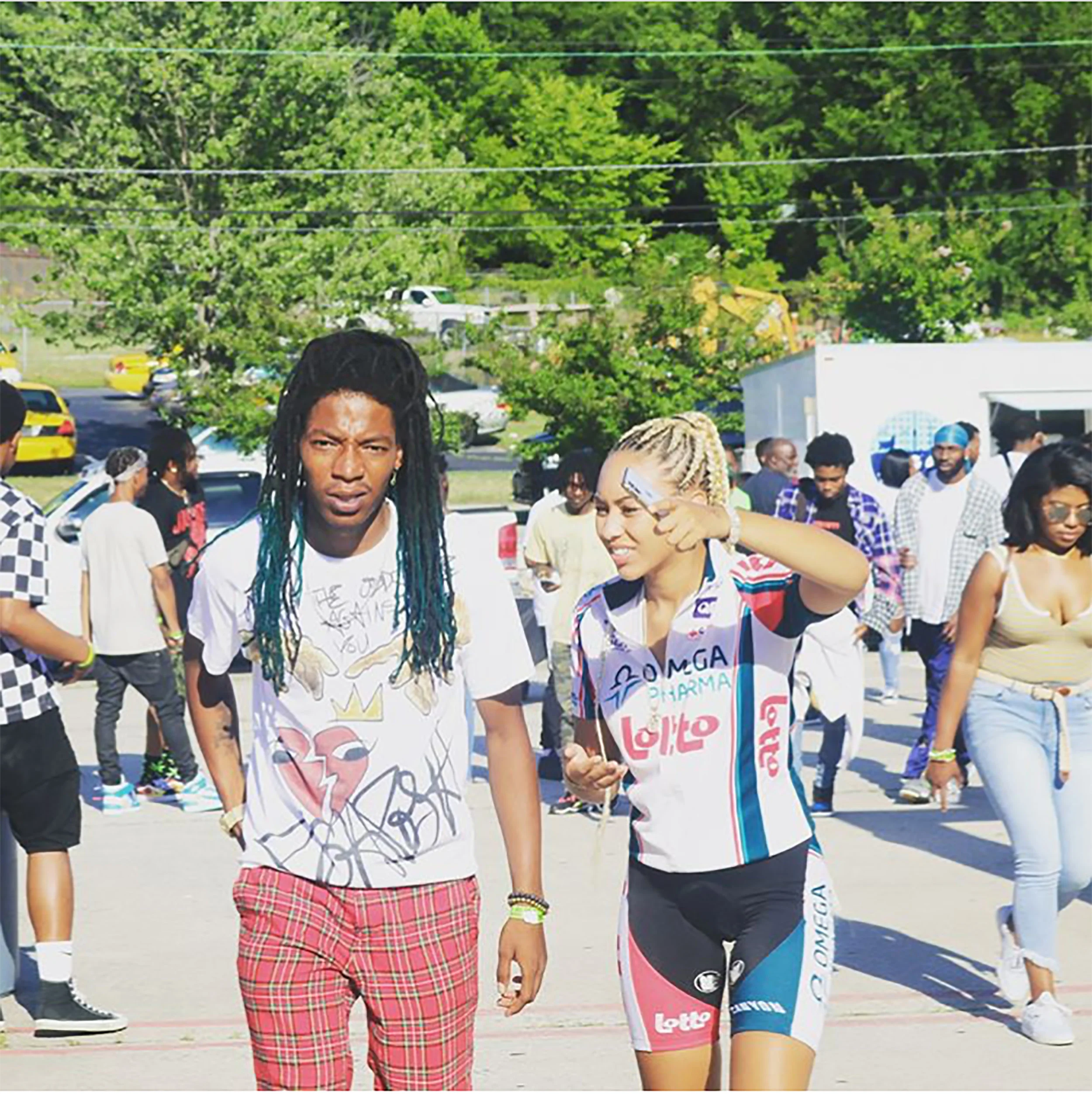 to right: Chloe Barret (Fashion Coordinator)