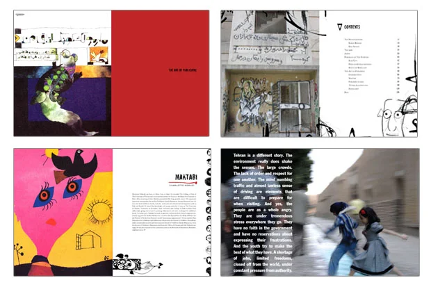 Urban Iran: creative direction and book design