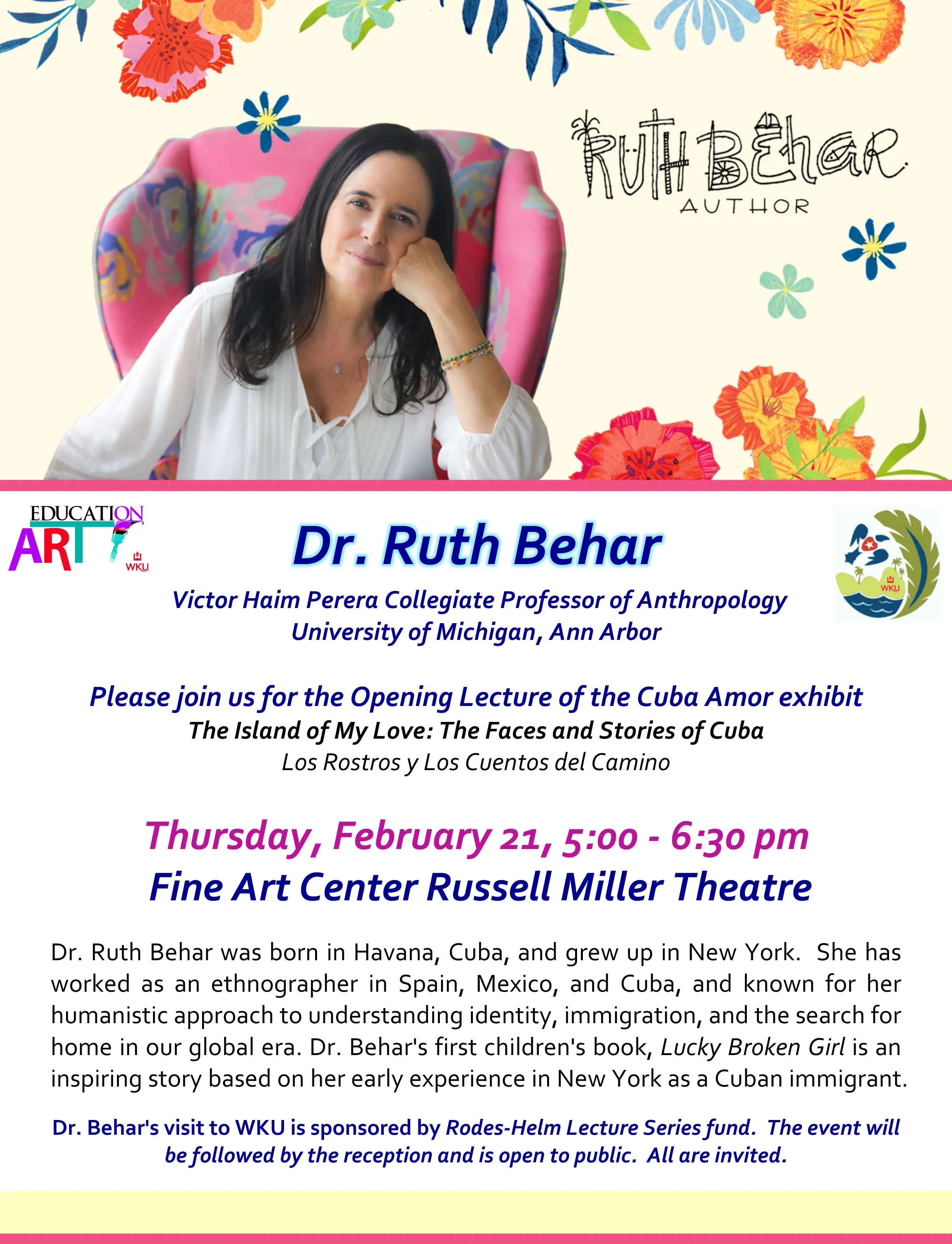 Cuba con Amor: Creative Bridges through Literature and the Arts