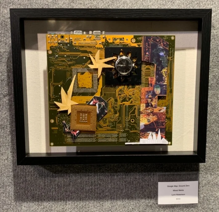 "Google Map: Ground Zero", Lynn Robertson