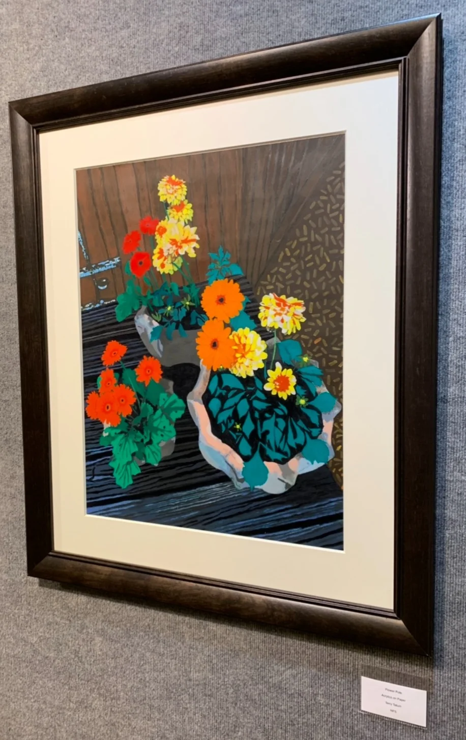 "Flower Pots", Terry Tatum