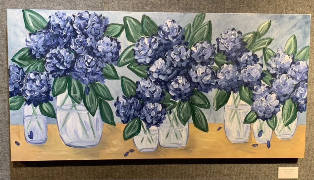 "Aunt Louise's Hydrangeas", Megan McChrystal