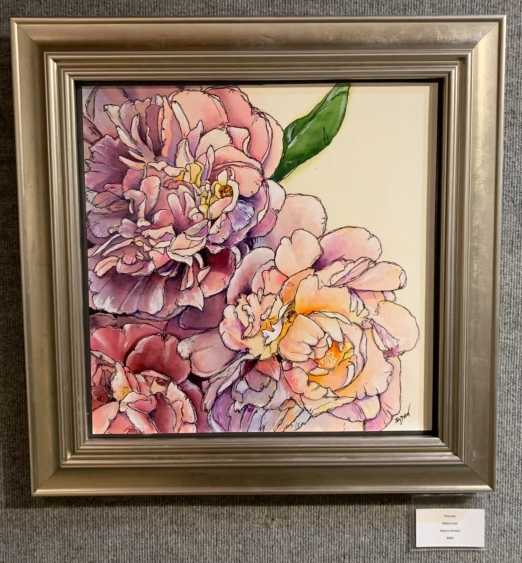 "Peonies", Nancy Azneer
