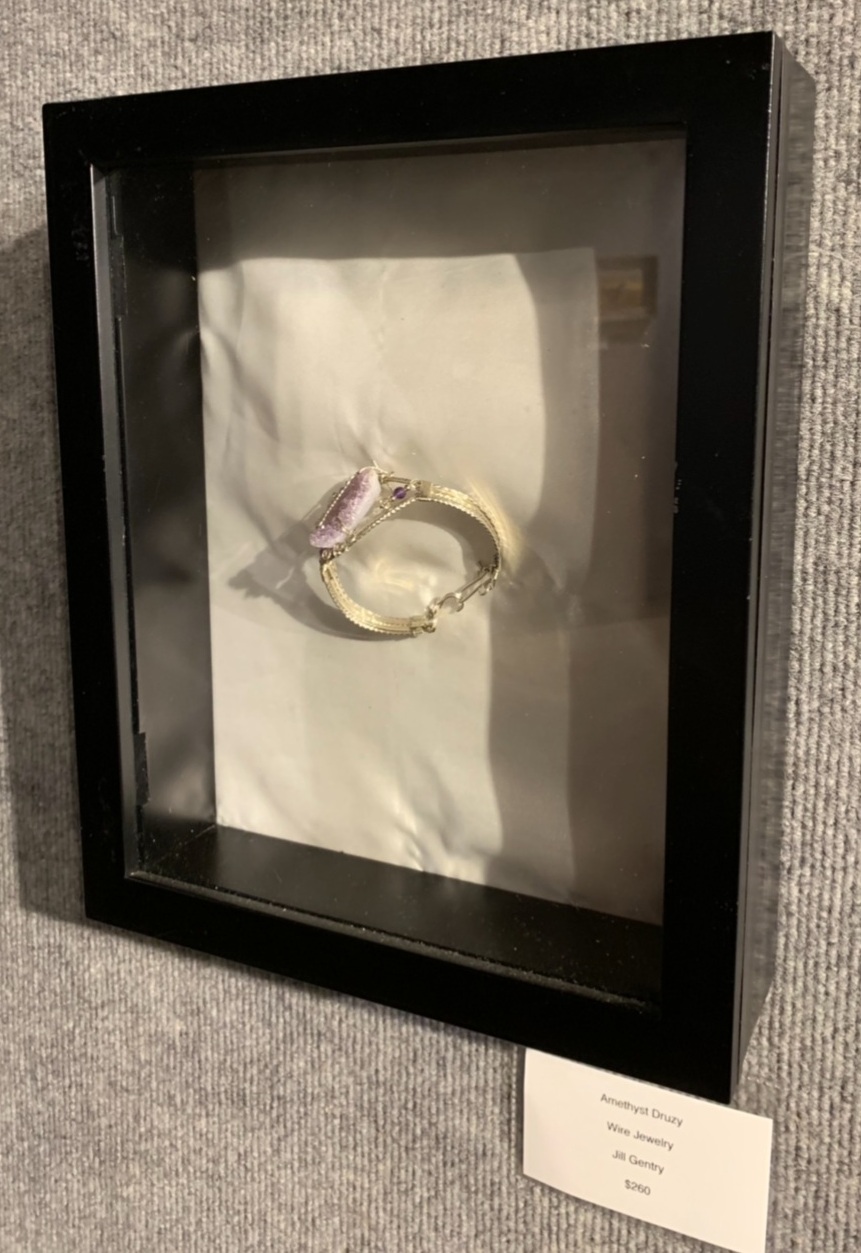"Amethyst Druzy", Jill Gentry