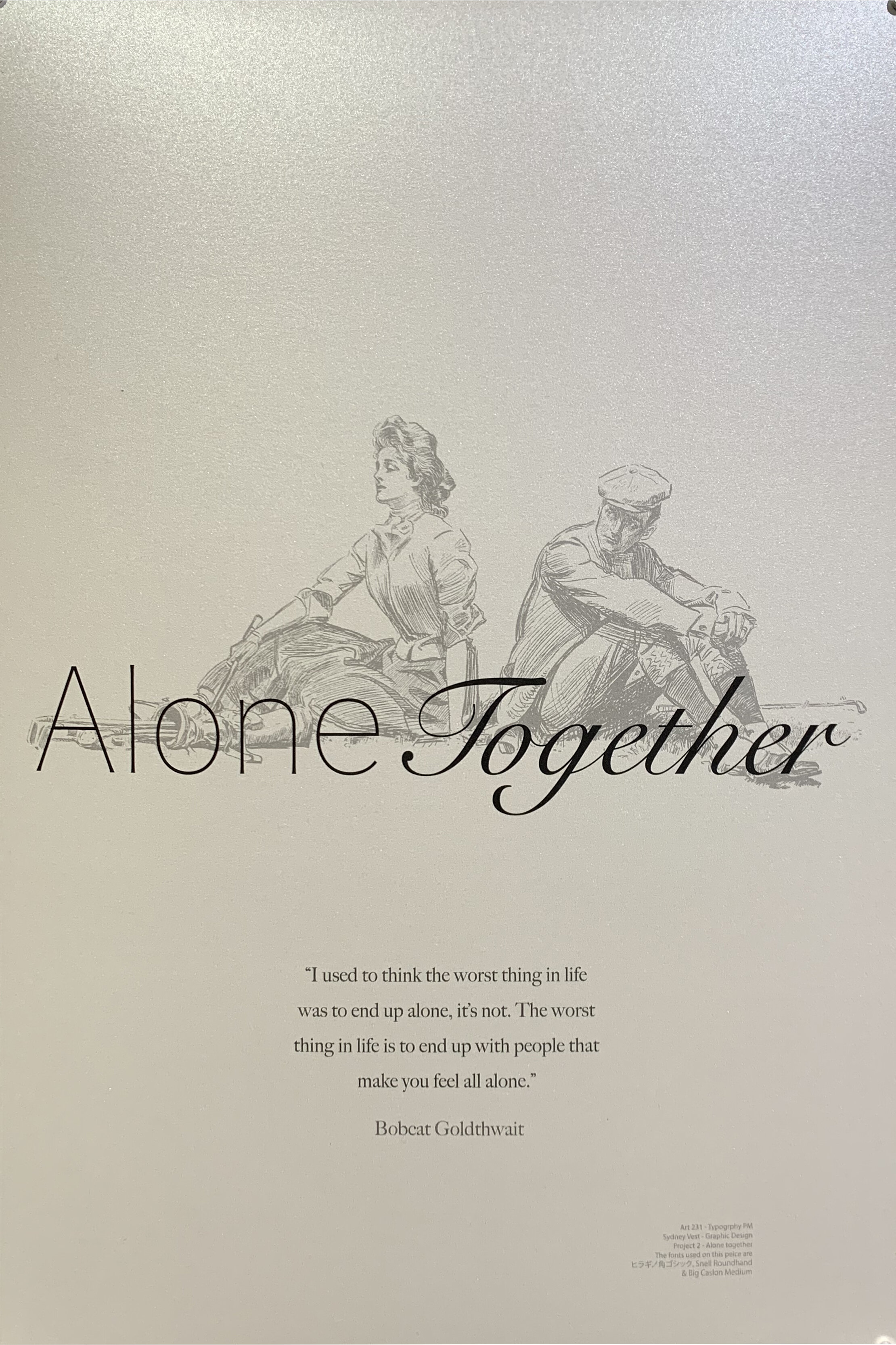 Sydney Vest, "Alone Together"