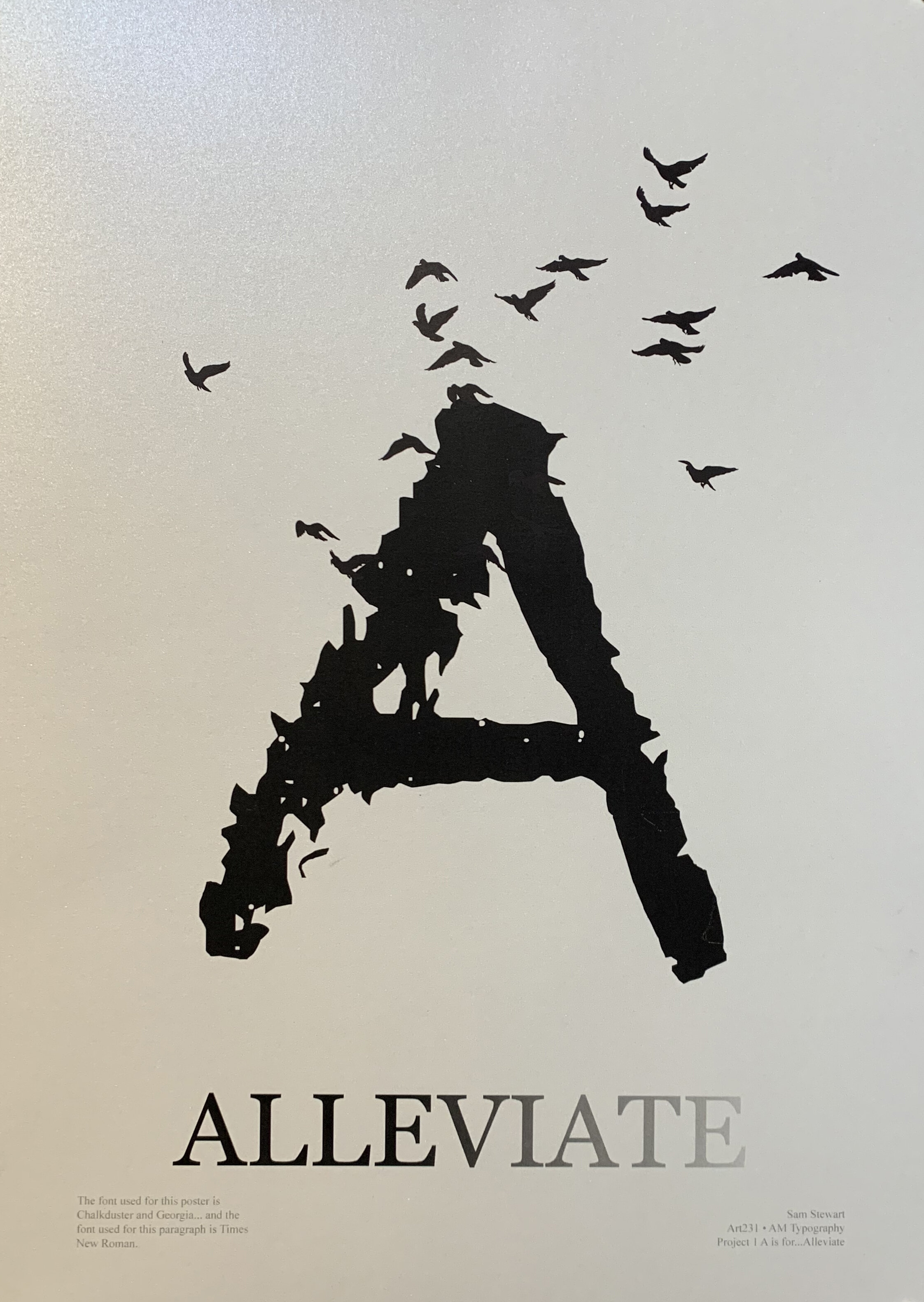 Sam Stewart, "A is for Alleviate"
