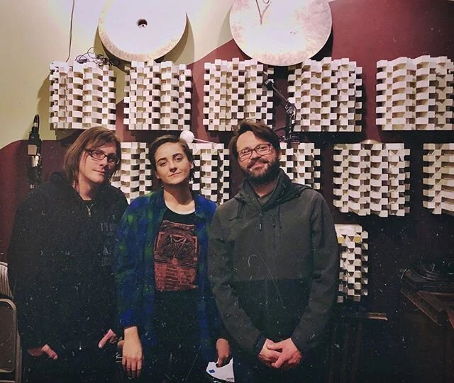 What a great two days we had with @chillhousestudios &amp; @seepeoples recording the next batch of #rubydear songs! We drove up Wednesday through a snowstorm and got to Boston at 3am, slept, got to the studio at 10am and did two 12 hour days back to 