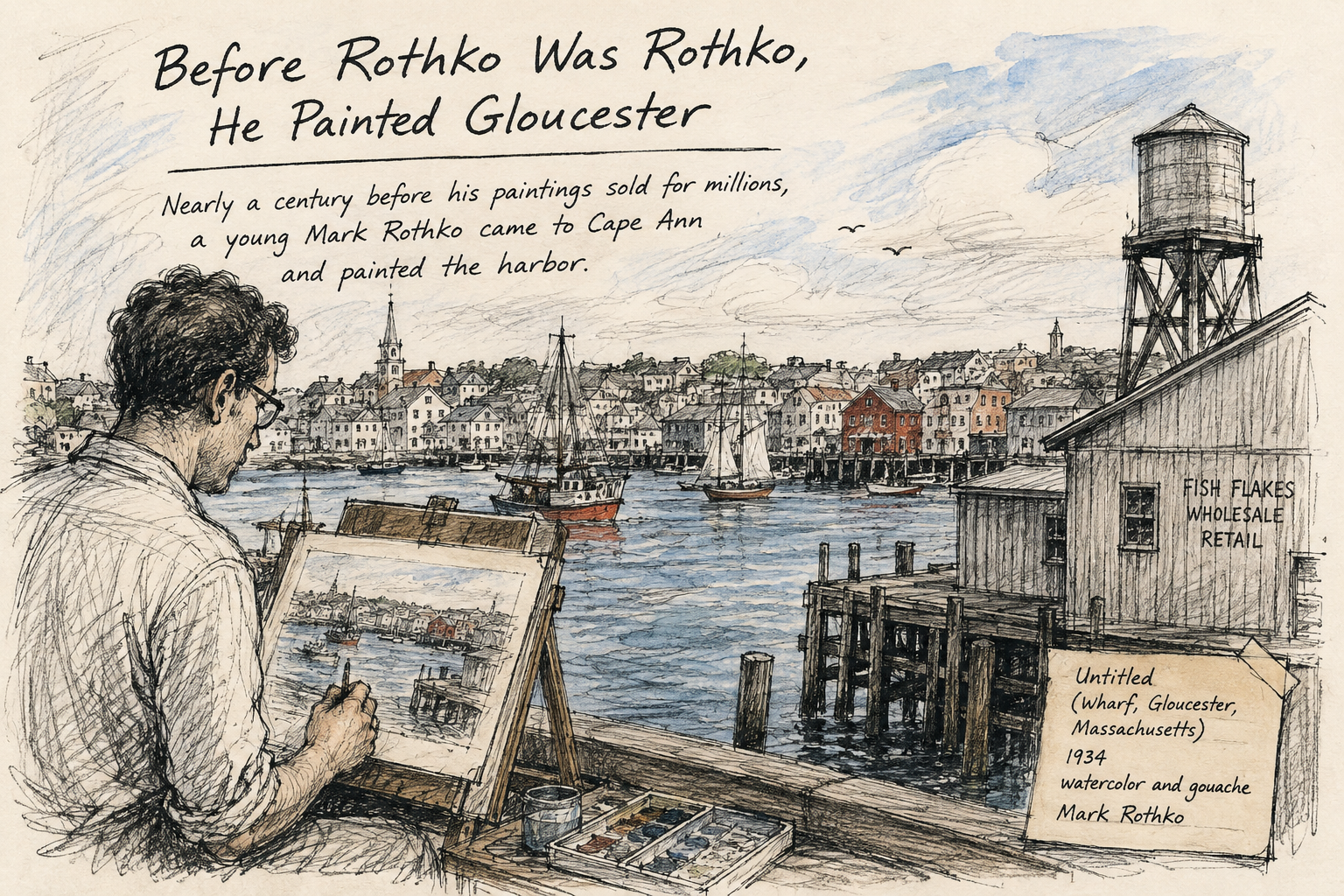 Before Rothko Was Rothko, He Painted Gloucester