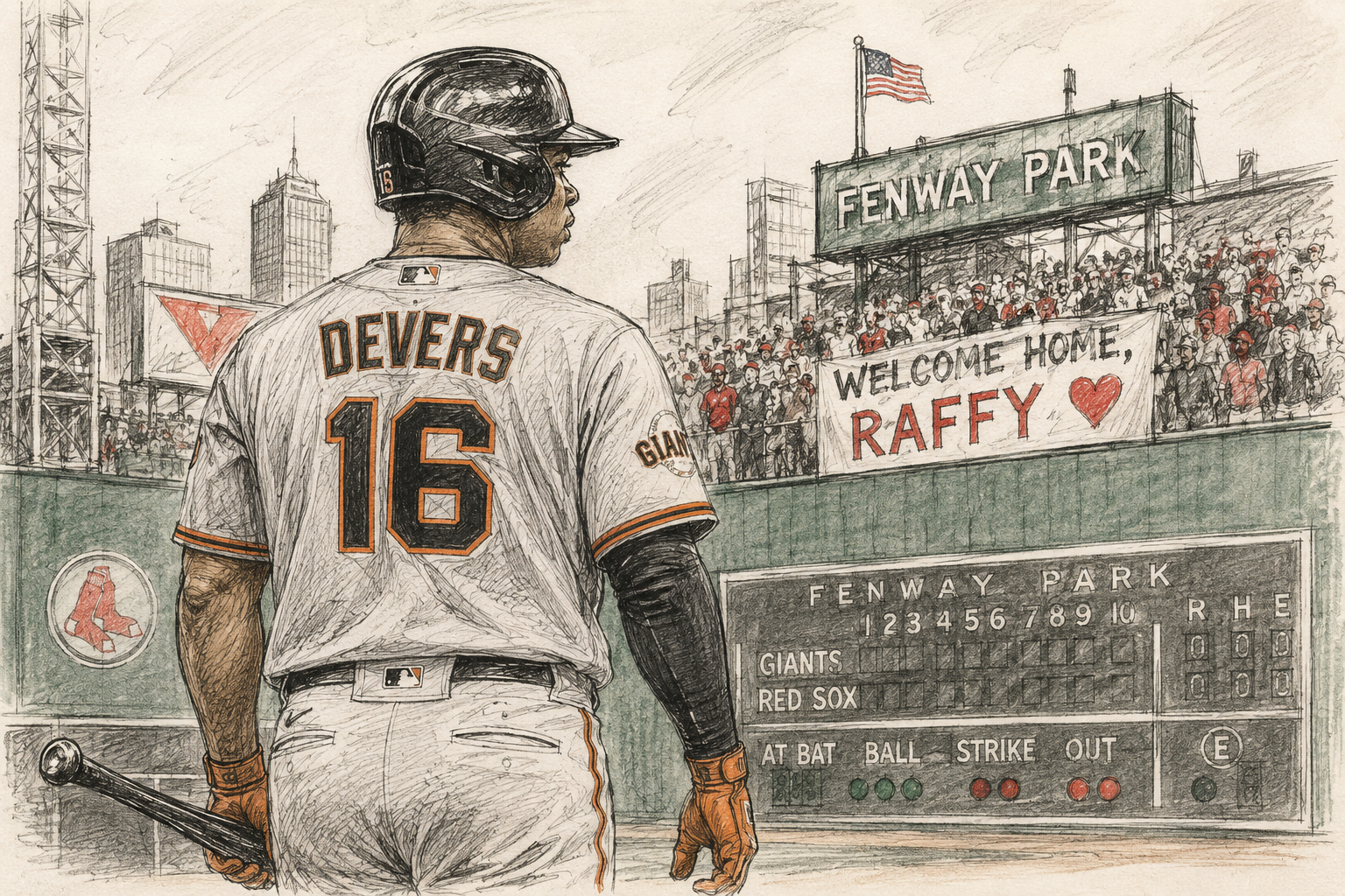 Rafael Devers Comes Back to Fenway—and Reopens an Old Boston Wound