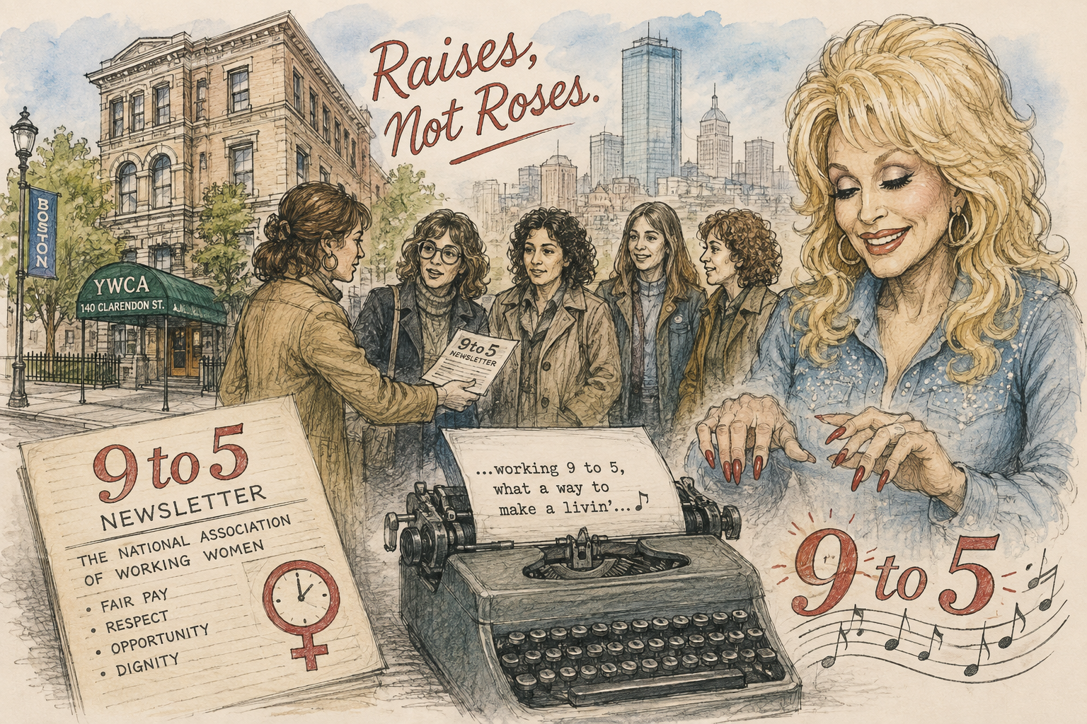 Before Dolly Sang “9 to 5,” Boston Women Started a Movement