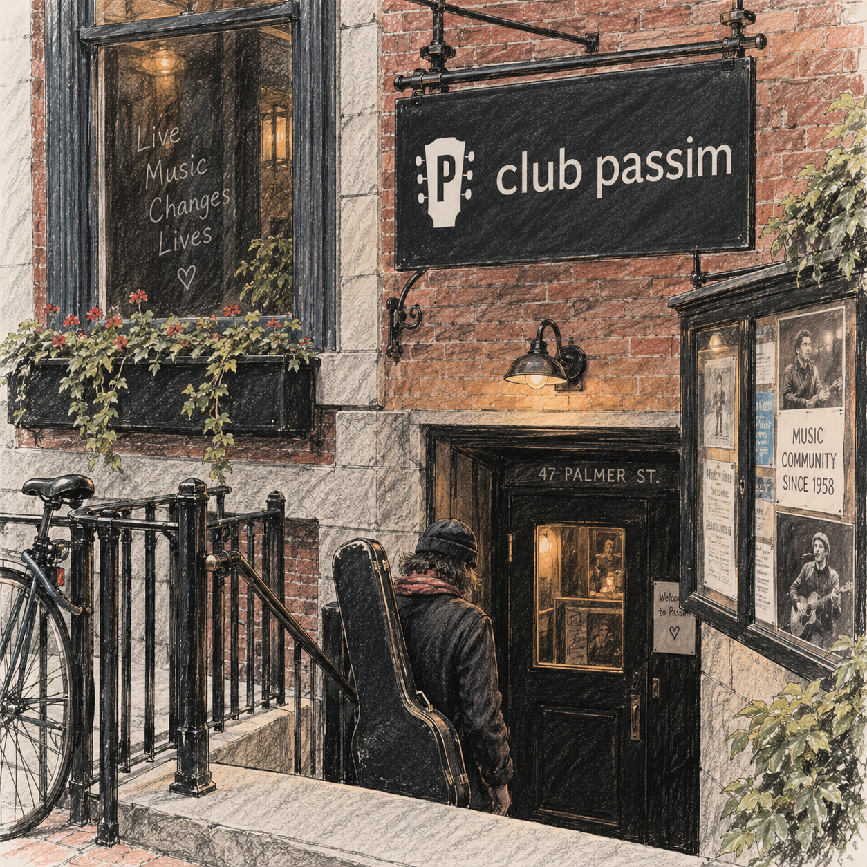 Club Passim, Harvard Square, Cambridge, Massachusetts