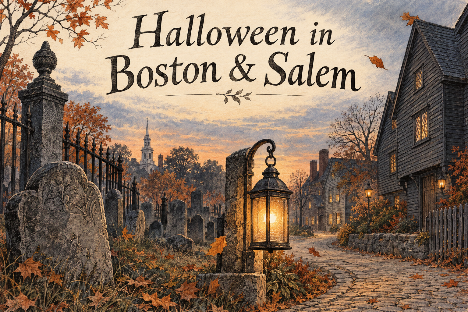Halloween in Boston and Salem