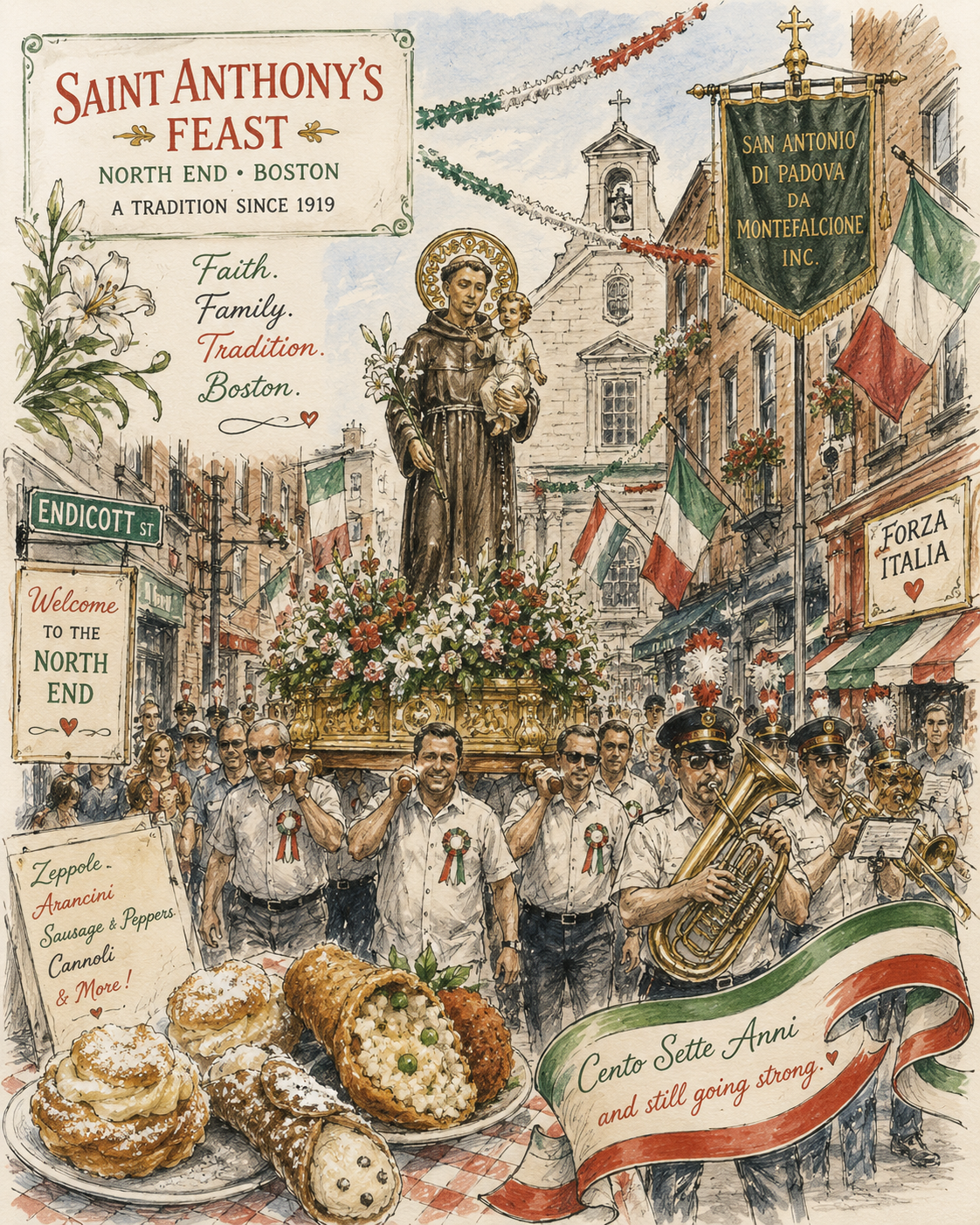 St. Anthony's Feast, Boston, Massachusetts
