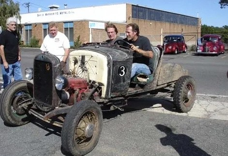  Striping on the cowl and number three on side 