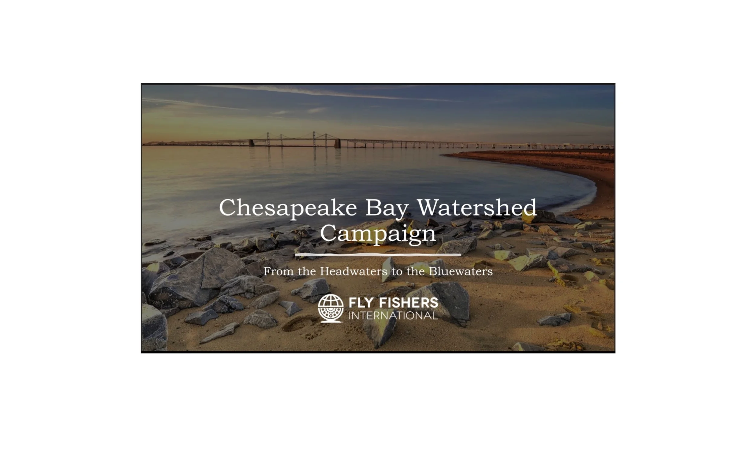 CHESAPEAKE BAY WATERSHED CAMPAIGN