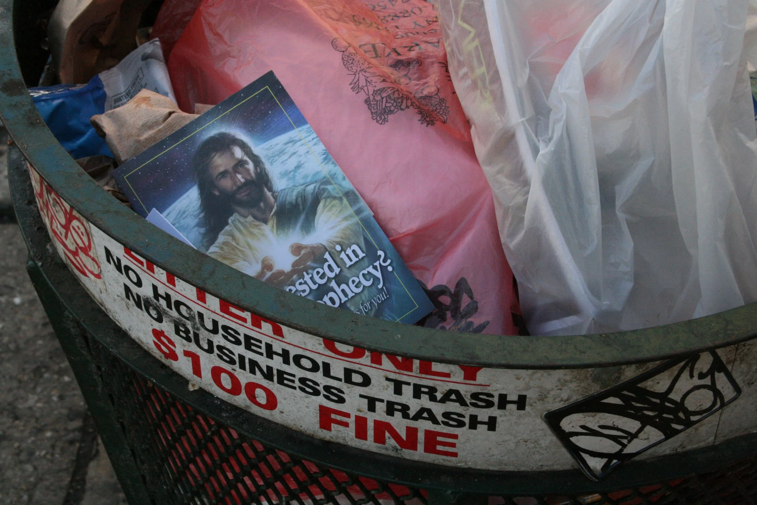 No Household Trash, New York City, NY