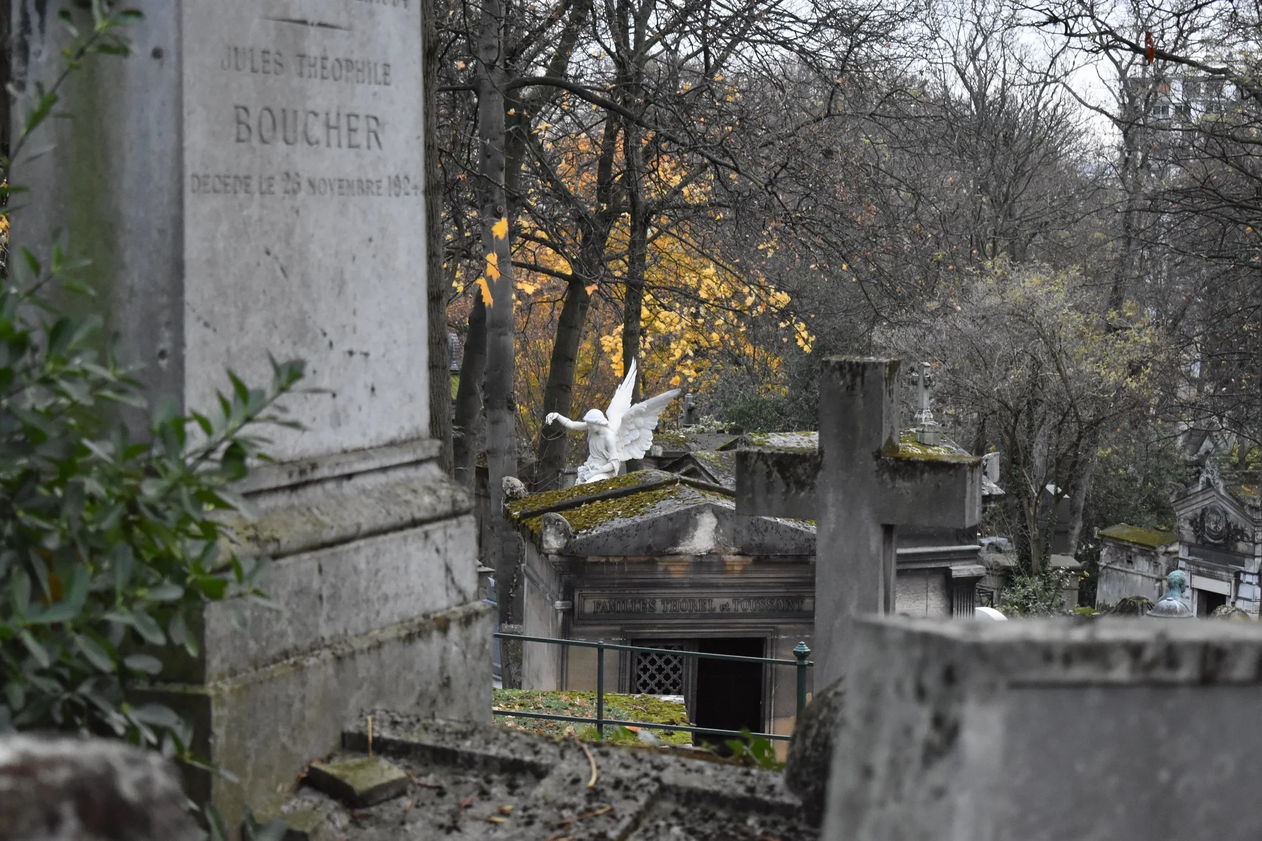 Pere Lachaise Cemetery Angel