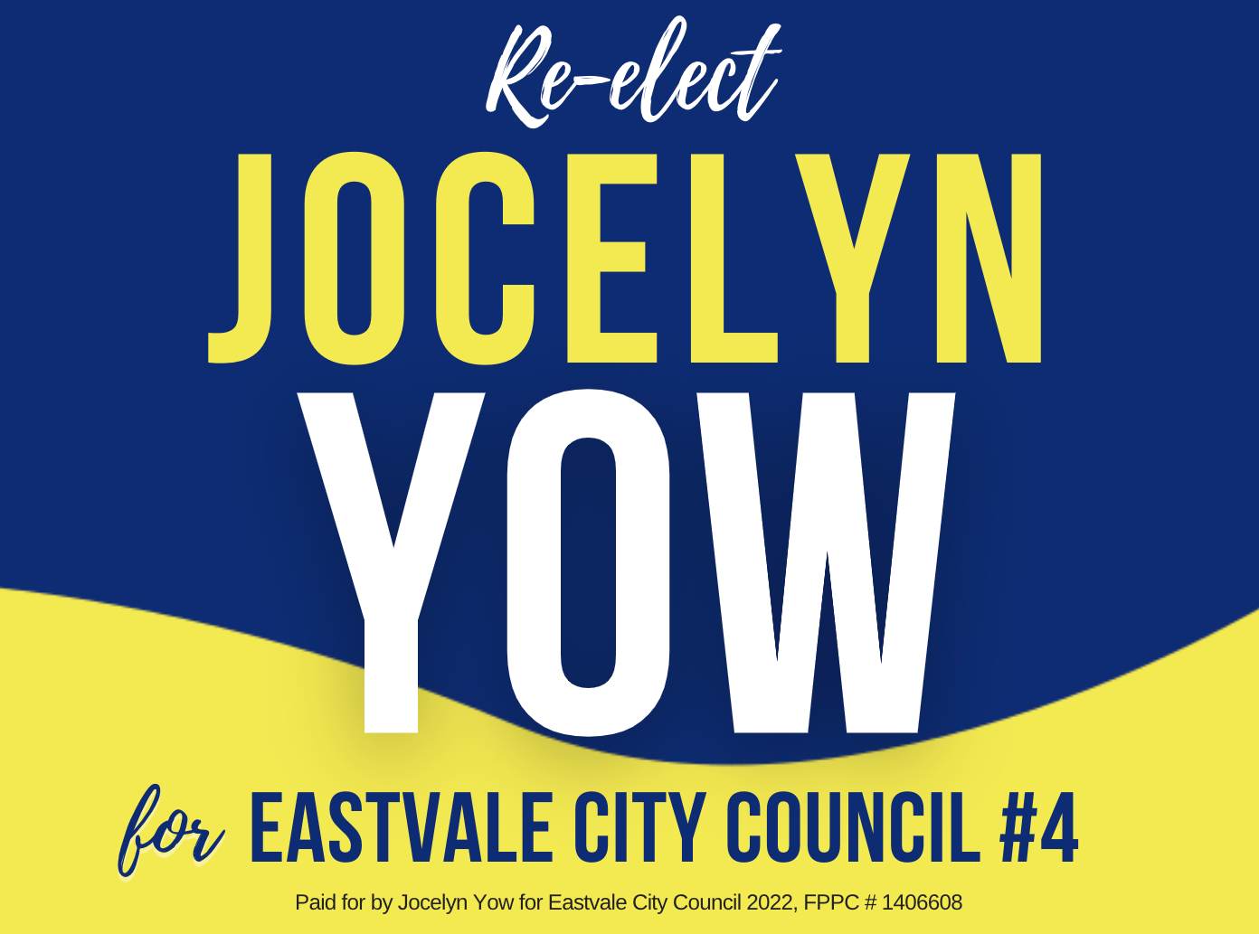 Re-Elect Jocelyn Yow for Eastvale City Council