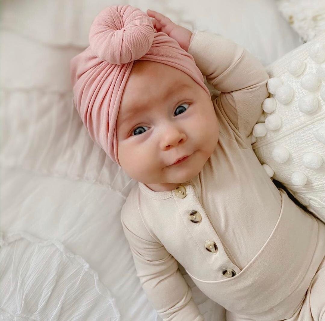 Knot Turban | Dusty Pink — Poppy Knots