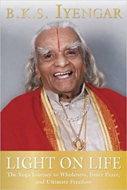 B.K.S. Iyengar--hailed as "the Michelangelo of yoga" (BBC) and considered by many to be one of the most important yoga masters--has spent much of his life introducing the modern world to the ancient practice of yoga. Yoga's popularity is soaring, but its widespread acceptance as an exercise for physical fitness and the recognition of its health benefits have not been matched by an understanding of the emotional, intellectual, and spiritual development that the yogic tradition can also offer. In Light on Life , B.K.S. Iyengar brings readers this new and more complete understanding of the yogic journey. Here Iyengar explores the yogic goal to integrate the different parts of the self (body, emotions, mind, and soul), the role that the yoga postures and breathing techniques play in our search for wholeness, the external and internal obstacles that keep us from progressing along the path, and how yoga can transform our lives and help us to live in harmony with the world around us. For the first time, Iyengar uses stories from his own life, humor, and examples from modern culture to illustrate the profound gifts that yoga offers. Written with the depth of this sage's great wisdom, Light on Life is the culmination of a master's spiritual genius, a treasured companion to his seminal Light on Yoga . (Review from Amazon.com) Buy the book used or new by following this link to: BetterWorldBooks.com