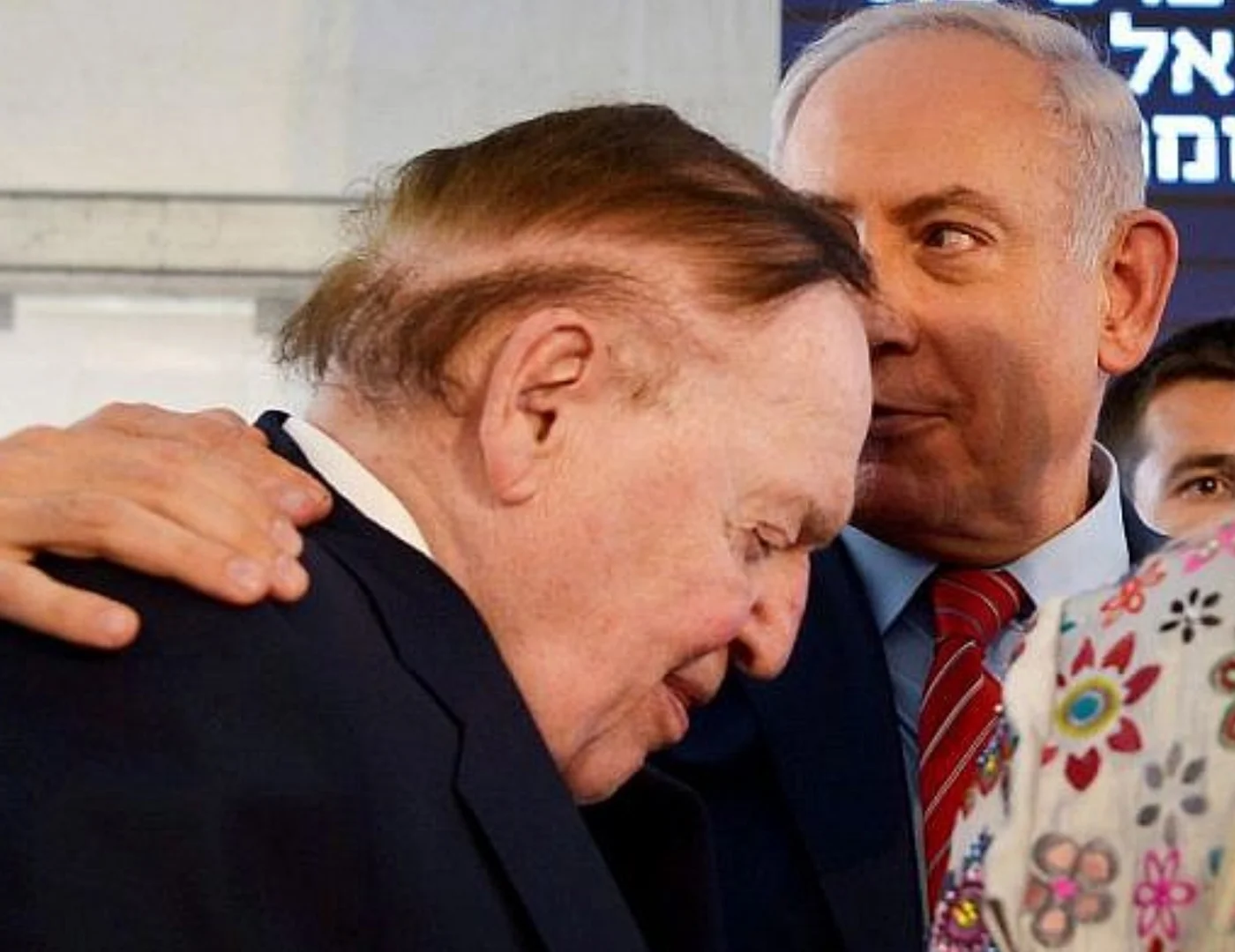 Adelson is one of Israeli Prime Minister Benjamin Netanyahu’s biggest supporters. Adelson owns Israel’s largest circulating daily newspaper Israel Hayom , which has been called “Netanyahu’s mouthpiece.” Image Source: Ben Dori/Flash90