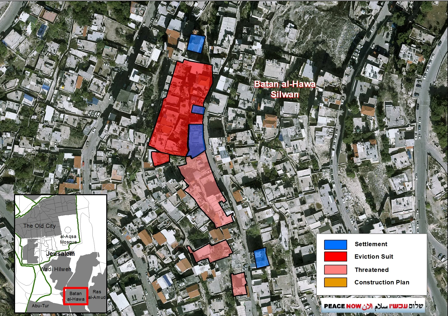 Just last month, Israeli courts rules that 700 Palestinians living in Silwan will be evicted by Elad and their allies to make room for this Jewish settlement. Birthright participants don’t hear that story — or any other stories of the realities of Occupation for millions of Palestinians living in East Jerusalem, the West Bank, and Gaza. Image Source: PEACE NOW