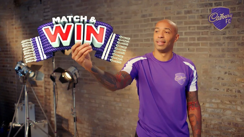 Thierry Henry for Cadbury