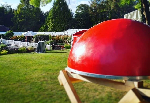 Portable pizza ovens and pizza vans for weddings, parties and event catering