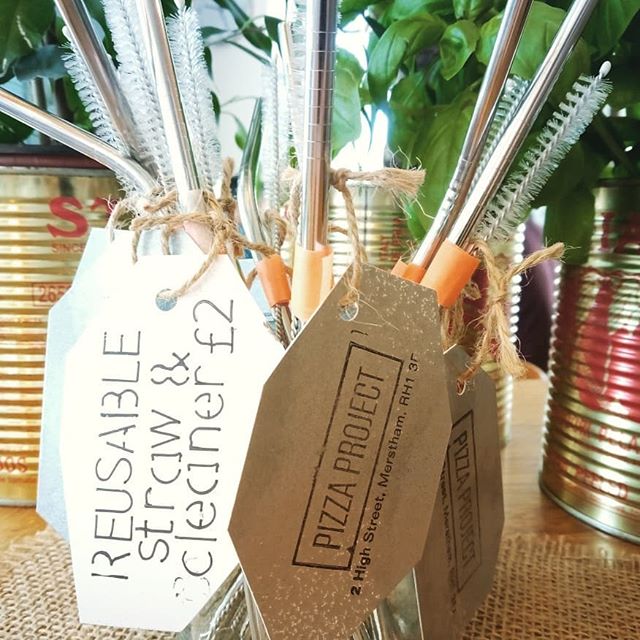 Eco Friendly Friday here at Pizza Project Cafe brings the launch of our new REUSABLE metal straws (straight and bent options available) 
A steal at &pound;2 each. .
.
.
.
.
.
.
.
#ecofriendlyfriday #ecofriendly #climatechange #reduceplasticwaste #zer