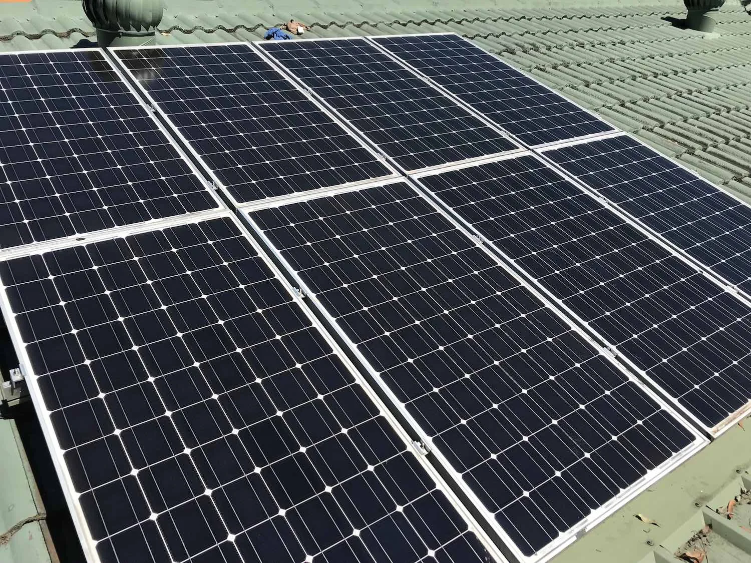Clean solar panels work better and look better.