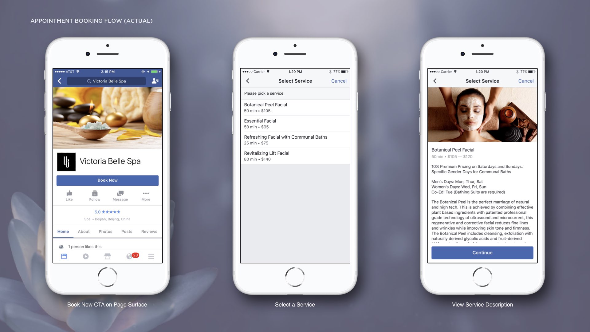 Every day, billions of people come to Facebook to connect with their friends and family. What may be surprising is that people can book haircut appointments, get quotes from contractors, and buy movie tickets, right on Facebook as well. For these tr