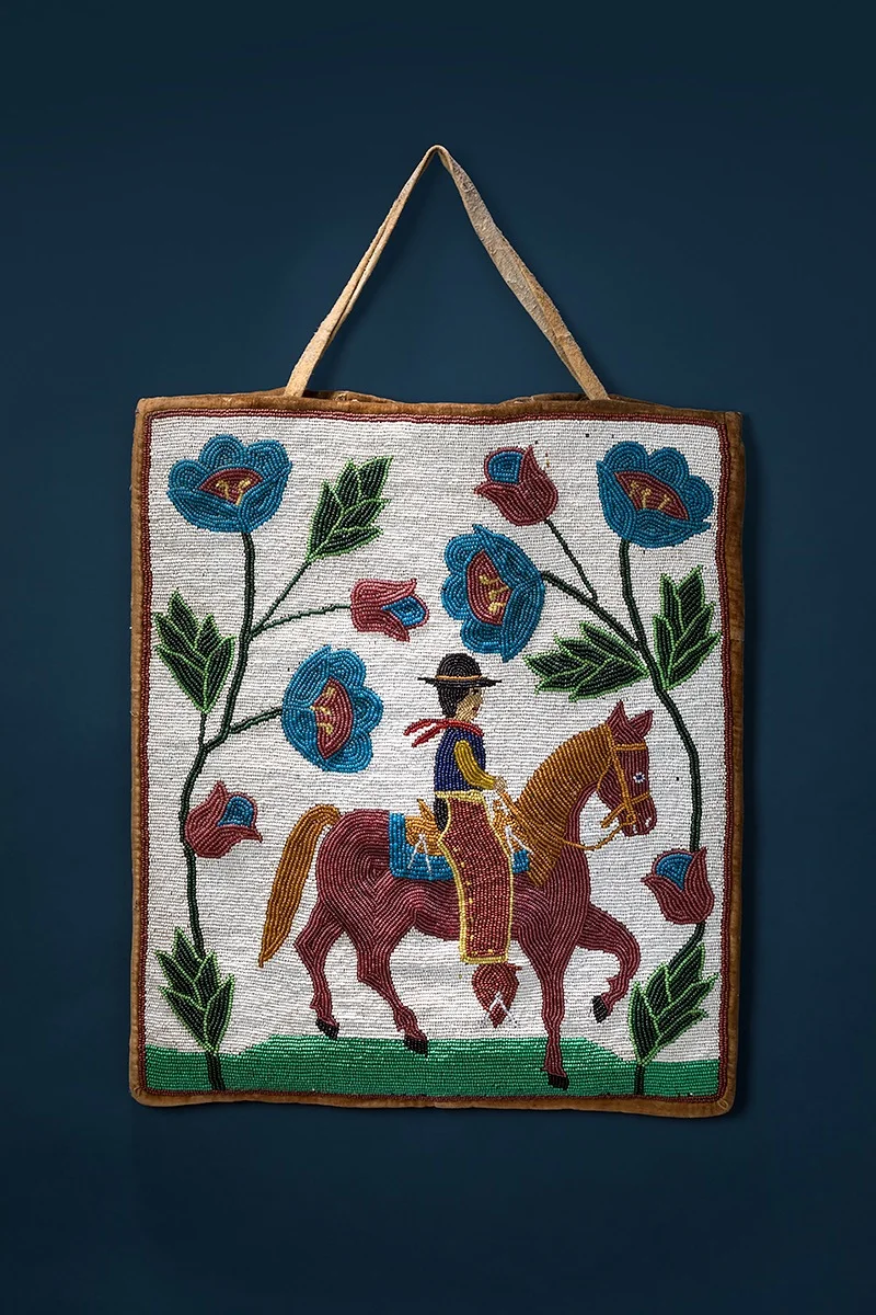 Plateau Tribes Pictorial Flat bag