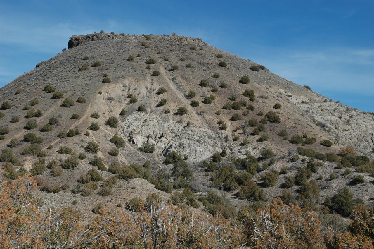 The back side of the Monolith
