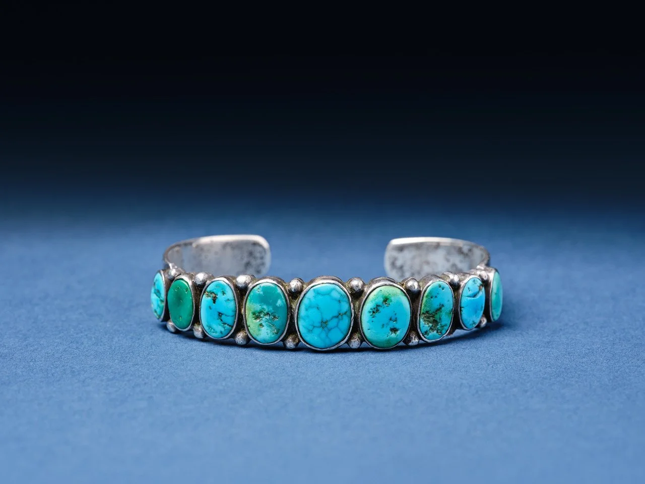 Ingot Silver Row Bracelet